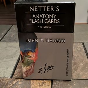 Netter's Anatomy flash cards